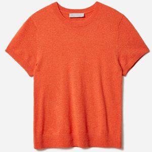 Everlane | The Cashmere Sweater Tee | Heathered Currant
